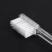 Buy LXUEBAIX Portable Foldable Outdoor Travel Camping Toothbrush | Transparent Plastic Toothbrush - Ideal for Travel & Camping - Buy Online on GoSupps.com