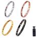 4 Packs Magnetic Lymph Detox Bracelet for Women Men, Adjustable Lymph Detox Magnetic Bracelet Keep Fit, Lymph Drainage Magnetic Therapy Bracelets for Arthritis Pain Relief
