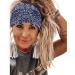 Generse Women's Wide Headbands - Boho Knot Elastic Hairbands for Running & Yoga (3 Pack) - Stylish & Comfortable - Buy Online on GoSupps.com
