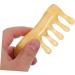 Frcolor 2ST Resin Massage Comb - Scalp Gua Sha Scraping Tool for Acupuncture Head Massage & Hair Care | International Shipping Available - Buy Online on GoSupps.com