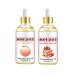 Body Juice Oil Body Juice Oil Body Juice Oil Strawberry Shortcake 120ml Hand crafted Body Oil for Women (Strawberry+ Peach)