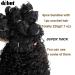 D BUT Synthetic Hair Bundles - 7pcs Afro Kinky Curly Weaving 55/60/65 cm 220g High Temperature Fiber (1B) - International Shipping - Buy Online on GoSupps.com