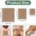 30Pcs Self-Adhesive Caster Oil Packs Castor Oil Pack Wrap Castor Oil Patches Organic Cotton Castor Oil Wrap Castor Oil Pads 3 Sizes Disposable Castor Oil Pack for Waist Thighs and Back.(Brown). - Buy Online on GoSupps.com