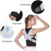 Back Support Back Brace Lumbar Support Back Posture Corrector Corset Shoulder Clavicle Spine Lumbar Support Belt Adjustable Back Support Belt(XX-Large) XX-Large Black - Buy Online on GoSupps.com
