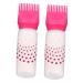 SOIMISS 2 pi ces Bouteilles de Teinture pour Cheveux avec Graduation Applicateurs Peigne pour Salon et Usage Maison Flacons Plastiques pour Coloration Pr cise