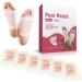 ComFlex Premium Deep Cleansing Foot Pads - Stress Relief Patches (10 Pack) | Rose Scented - Buy Online on GoSupps.com