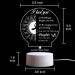 Vetbuosa Birthday Gifts for Daughter | Acrylic Night Light | Daughter Gift from Mum | First Day of School Gift | Daughter Presents Night Lamp - Buy Online on GoSupps.com