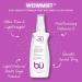 BU SPF 30 Sunscreen Spray for Face and Body Non Aerosol Spray Ultrafine WOWmist TSA Travel Size Sunscreen Clear Non Greasy Water Resistant White Sage 3.3 oz (3-Pack) - Buy Online on GoSupps.com