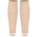 Calf Compression Sleeve for Men - Elastic Support for Injury Recovery & Muscle Cramps | 1 Pair (L-Beige - Buy Online on GoSupps.com