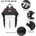 Approach Waterproof Multifunctional Mom Backpack - Large Capacity Diaper Bag with USB Stroller Belts & Diaper Pad - Black LD29 - Buy Online on GoSupps.com