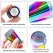 Urfeda Nail Stamp Set - Transparent Silicone Gel Colorful Manicure & Pedicure Art - 4 cm Stamped Nail Art Seal - Buy Online on GoSupps.com