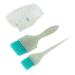 Hair Coloring Kit Complete Hairdressing Accessory Good Elasticity Hair Dye Mixing Bowl Pointed Tail Handle with Large Brush for Hairdresser for Hair Salon