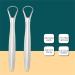 Reusable Tongue Scraper Set - Fresh Breath Oral Care for Adults & Kids | Fight Bad Breath - Buy Online on GoSupps.com