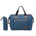 SONARIN Baby Nappy Changing Bag with Insulated Pocket Satchel Waterproof Large Capacity Stylish and Durable Blue