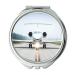 YENDOSTEEN aircraft desktop Mirror Travel Mirror fighter diet pocket mirror portable mirror