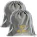 Healeved 4 Pcs Drawstring Storage Bags Blow Dryer Drawstring Bag Fabric Hair Dryer Travel Bag 30.00X25.00X0.50CMx2pcs Greyx2pcs - Buy Online on GoSupps.com