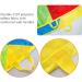 Sonyabecca Parachute Play - 10ft, 12ft, 16ft, 20ft, 24ft Options - Fun for Kids Cooperation Group Play - Buy Online on GoSupps.com
