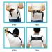 Back Correction Belt | Adjustable Comfortable Back Brace for Neck & Back | Breathable Posture Support (Black Size M - Buy Online on GoSupps.com