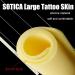 SOTICA 3MM Blank Tattoo Skin - 5PCS Double Sided 8x12 Fake Tattoo Practice Skins for Beginners and Experienced Artists - Tattoo Supplies Pack of 5 - Buy Online on GoSupps.com
