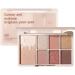 Eyeshadow Palette 7 Colours Eye Makeup Palette Ultra Pigmented Glitter Matte Shimmer Makeup Eye Shadow Powder Long Lasting Blendable Natural Brilliant Smooth Powder Eyeshadow Powder Palettes Dtt - Buy Online on GoSupps.com