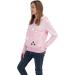 Kei Tomlison Unisex Big Pouch Hoodie | Fleece Pet Dog Carrier Sweatshirt - Pink, Medium - Buy Online on GoSupps.com