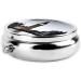London Round Pill Box - 3 Compartment Decorative Travel Organizer for Tablets & Vitamins - Buy Online on GoSupps.com