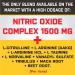 Nitric Oxide Supplement with L Arginine - Energy & Endurance Boost - Muscle Builder with Amino Acids, Maca Root & Beet Root - 2 Month Supply - 240 Capsules - Buy Online on GoSupps.com