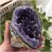 Natural Crystal Rough Natural Amethyst Geode Quartz Cluster Crystal Specimen (Size : 500-600g) - Buy Online on GoSupps.com