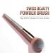 Buy Compact Powder Brush - Silver | High-Quality Makeup Brush for Flawless Application | International Shipping Available - Buy Online on GoSupps.com