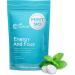 Energy Caffeine Mints Gum with L-Theanine, Caffeine, Vitamin B12 & B6 - Nootropic Supplement for Energy and Focus - Mint Flavor - Vegan & Gluten-Free - (90 Pieces)