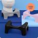 Squatty Potty Curve: Lightweight Black Toilet Stool with Modern Design - Buy Online on GoSupps.com