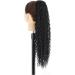 Ponytail Extensions Long Wave Curly Drawstring Ponytail Extension for Black Women 26 Inch Synthetic Drawstring Ponytail Clip in Afro Curly Fake Hair Ponytail for Women (Color : 1B Size : 26inches) 26inches 1B - Buy Online on GoSupps.com