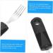 Shop 1 Set Kids Tableware & Cutlery - Reusable Utensils Dessert Spoons Gloves & Forks for Elderly - Portable Accessories - Buy Online on GoSupps.com