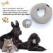 NASJAC Inflatable Pet Hinges & Adjustable Dog Collar - Leak Protection Quick Lock Comfort for Post-Op Recovery Gray - Buy Online on GoSupps.com