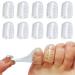 Silicone Anti-Friction Toe Protector - 2023 New Silicone Breathable Toe Covers Gel Toe Caps Toe Protectors Blisters and Pain Relief - 0.39Inches (10 Pcs)
