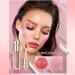 Xcreando Blush Makeup Soft Cream Blush for Cheeks Matte Blush Stick for Cheek Eye Lip Skin Tint Dewy Finish Weightless Natural-Looking (#1 morning rose) - Buy Online on GoSupps.com