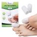 MountainAir - 12 Pack Silicone Toe Caps Breathable Gel Toe Cover Big Toe Guards for Protection of Ingrown Toenails for Men & Women Toe Corns Blisters Reduce Friction - Medium