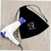 BIUDECO 2pcs Flannel Hair Dryer Bag Hair Dryer Drawstring Bag Hair Tool Travel Bag Drawstring Pouch Black - Buy Online on GoSupps.com