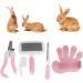 WNSC Rabbit Grooming Kit | Small Pet Grooming Set for Deep Cleaning | #1 Choice for Pet Care - Buy Online on GoSupps.com