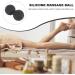 Healvian Peanut Massage Ball - Hand & Foot Massager Roller | Body Massager Device 12x6.3cm - Perfect for Yoga & Relaxation - Buy Online on GoSupps.com