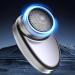 Portable Rechargeable Dual Head Electric Groomer - Waterproof Handheld Beard Cutter | Compact & Durable ABS Design (Silver - Buy Online on GoSupps.com
