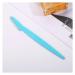 1/3Pcs Women's Razors Makeup Eyebrow Lip Hair Remover Sharp Stainless Steel Cutting Knife Safety(Blue)