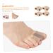 Marmerdo 4pcs Toe Separator Set - Adjustable Gel Straightener for Hammer Toe, Bunion Pad, and Toe Cushion - Double-Hole Toe Cover - Assorted Colors - 6X3.2CM - Buy Online on GoSupps.com