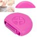 3-in-1 Women's Hair Remover Tool - Lightweight & Portable Shaver for Travel - Special Design for Young People - Ideal for Outdoor Use (Red) - Buy Online on GoSupps.com