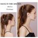 Hapdoo 6PCS Bow Oval Banana Clips for Medium Hair - Strong Hold Hair Accessories for Women and Girls - Buy Online on GoSupps.com