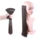 Buy Silk-Co Hair Extensions - 40cm Dark Brown Synthetic Hair with Invisible Cord | Smooth & Seamless | International Shipping Available - Buy Online on GoSupps.com