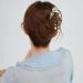 4 Pcs Retro Wooden Flower Hair Chopsticks Set - Japanese Chinese Hair Stick Vintage Hanfu Pins Headdress for Women - Buy Online on GoSupps.com