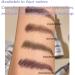 Angled Brush & Dip Liquid Eyebrow Gel Liquid Eyebrow Brush Brow-Fection Angled Brush & Dip Brow Fection Angled Brush & Dip Eyebrow Dip Smudge Proof Eyebrow Pencils Creates Natural Looking Brows (03) - Buy Online on GoSupps.com
