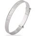 Ornami Teddy Sterling Silver Baby Bangle - Adjustable Size - Buy Online on GoSupps.com