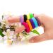120PCS Elastic Hair Ties for Girls â€“ Seamless Cotton Ponytail Holders in 10 Colors â€“ Soft Baby Hair Bands for Kids & Toddlers - Buy Online on GoSupps.com